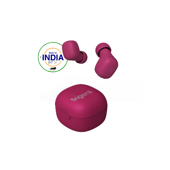 Picture of Fingers TWS Earbuds - SizeZero Pods2 (Plum)