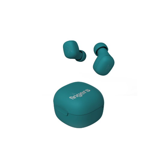 Picture of Fingers TWS Earbuds - SizeZero Pod2 (Teal)