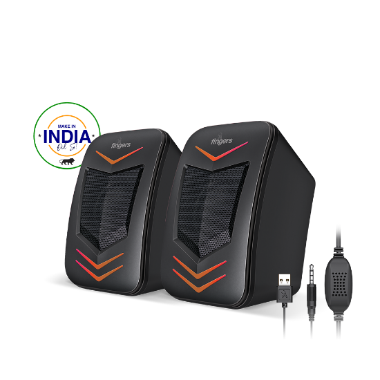 Picture of Fingers Speakers 2.0 RGB-Funbeat USB Powered Speaker
