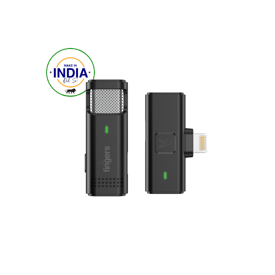 Picture of Fingers Microphone Wireless PhoneMic Lightning