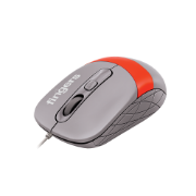 Picture of Fingers Deskset Wired Velvet C4 (Pearl Grey + Orange)