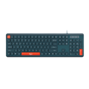 Picture of Fingers Deskset Wired Velvet C4 (Bottle Green + Orange)