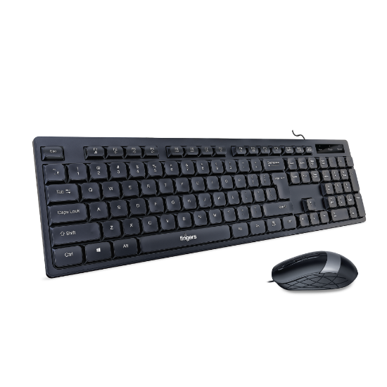 Picture of Fingers Deskset Wired Cheesy Combo