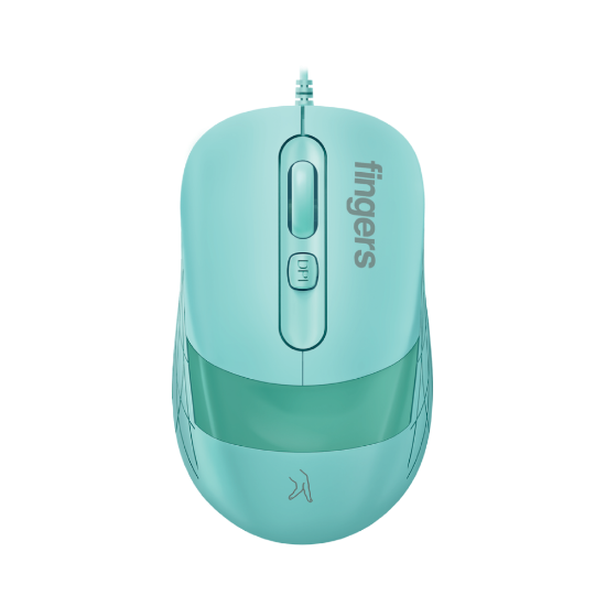 Picture of Fingers Mouse Wired Superhit USB - Sea Blue