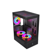 Picture of Fingers Gaming Cabinet Without SMPS C Vision 5N Blk