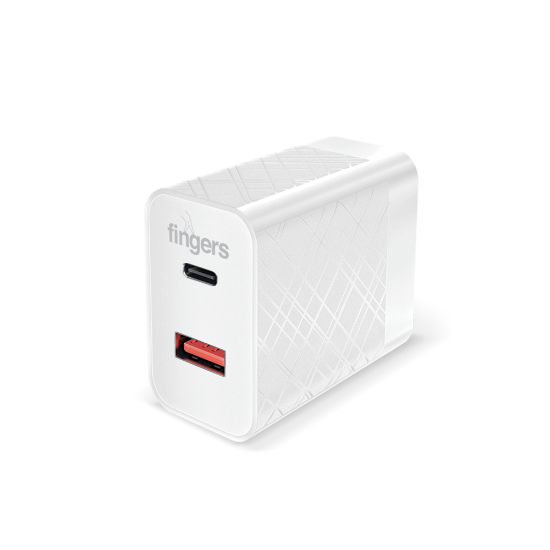 Picture of Fingers Mobile Adapter Pa-Fast-C20 White