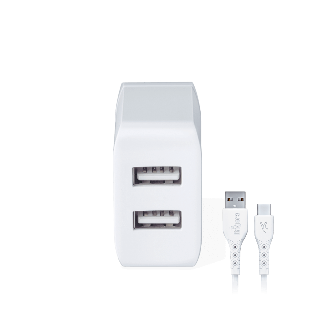 LeeMin3C. Fingers PA-DualUSB (with Type-C Cable)