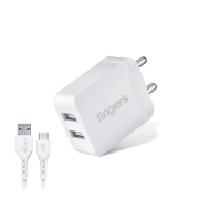 Picture of Fingers Mobile Adapter PA-Dual USB+Cable (Micro)