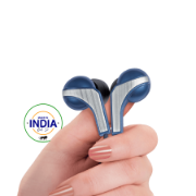 Picture of Fingers Wired Earphone SoundBoomerang (Blue+Silver)