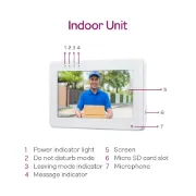 Picture of Godrej Seethru RE7 Touch Video Door Phone