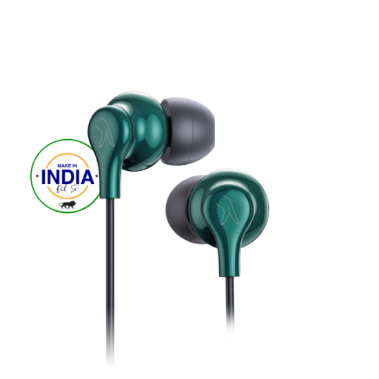 Picture of Fingers Wired Earphones SoundBoss (Emerald Green)