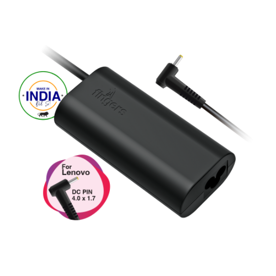 Picture of Fingers FL-65W Lenovo DC Pin 4.0x1.7 with PowerCord