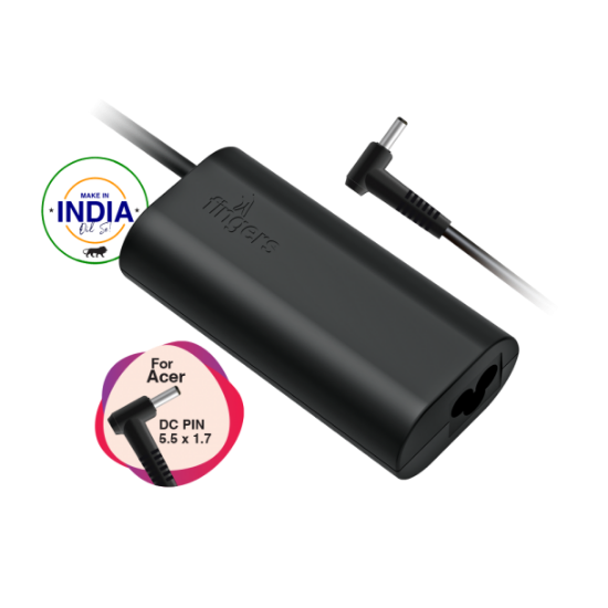 Picture of Fingers FL-65W Acer DC Pin 5.5x1.7 with Power Cord