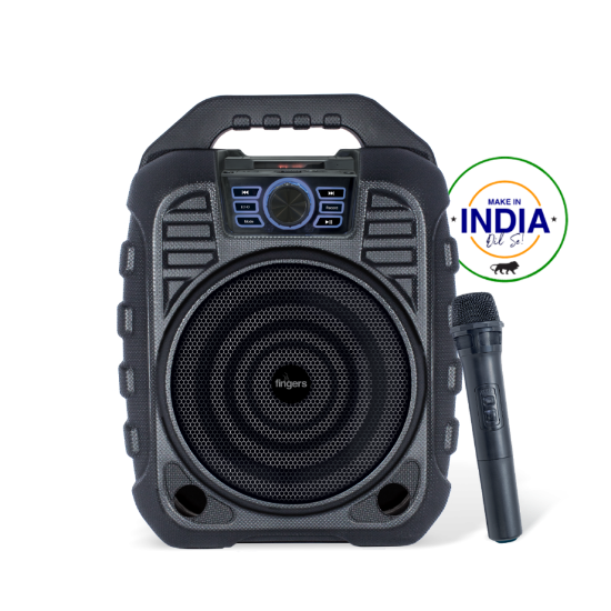 Picture of Fingers Speakers Portable BT Knockout (Black)