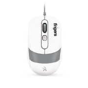 Picture of Fingers Deskset Wired Velvet C4 (Pearl Grey + White)