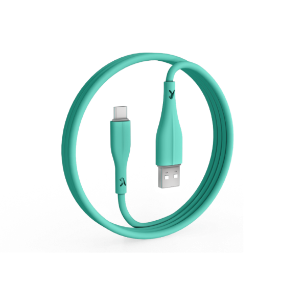 Picture of Fingers Cable COL TypeC-02 Cyan Green