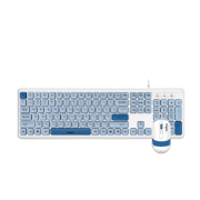 Picture of Fingers Deskset Wired Velvet C4 (Blue Shades)