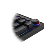 Picture of Fingers Mechanical Keyboard Macho-MK1 Dual Tone Black and Orange