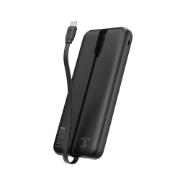 Picture of Fingers 10000 mAh Li-Polymer PowerBank Kickstart-C11 (Black)