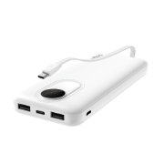 Picture of Fingers 10000 mAh Li-Polymer PowerBank Kickstart-C11 (White)