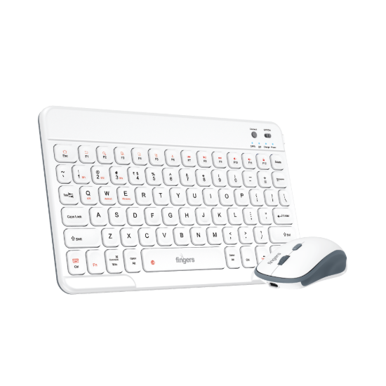 Picture of Fingers Deskset Bt Miniclick Duo D7 (Classic White)