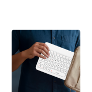 Picture of Fingers Deskset Bt Miniclick Duo D7 (Classic White)
