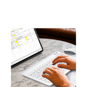 Picture of Fingers Deskset Bt Miniclick Duo D7 (Classic White)