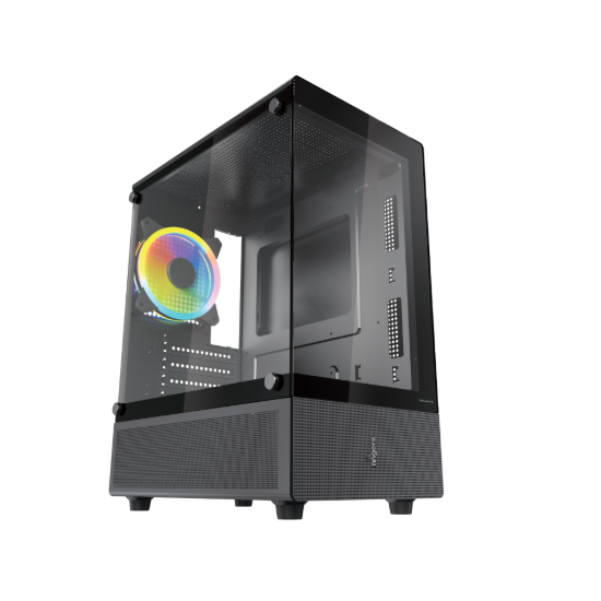 Picture of Fingers Cabinet DeskLeader-C21 with SMPS (Black)
