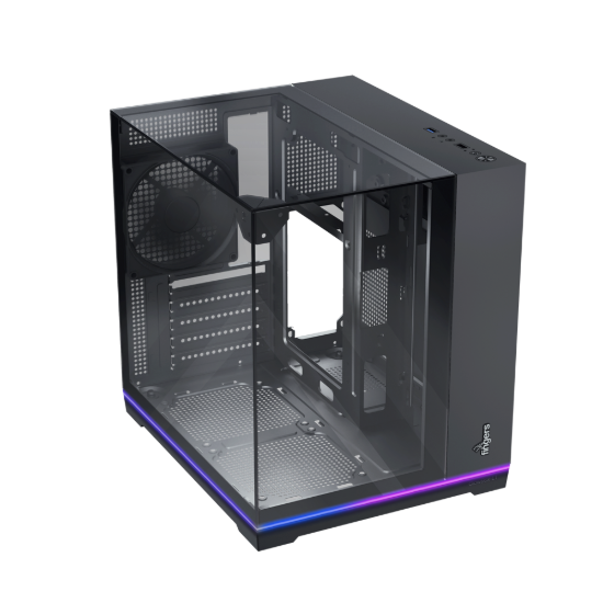Picture of Fingers Cabinet GlowBox-L1 Without SMPS (Micro ATX)